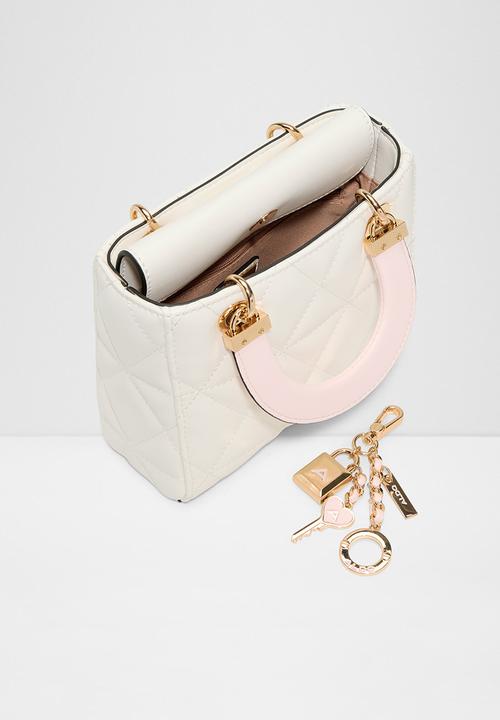 ALDO - Florense Top Handle - Wht/Lt Pink