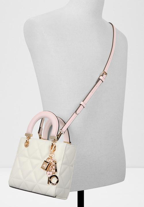 ALDO - Florense Top Handle - Wht/Lt Pink