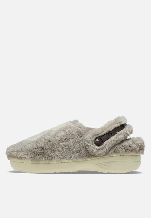 Crocs - Classic unfurGettable clogslipper - brown