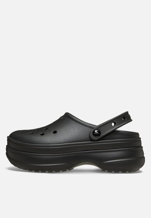 Crocs - Classic Stacked Clog - Black/Black