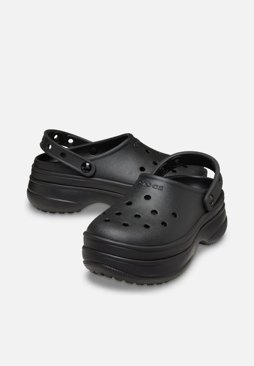 Crocs - Classic Stacked Clog - Black/Black