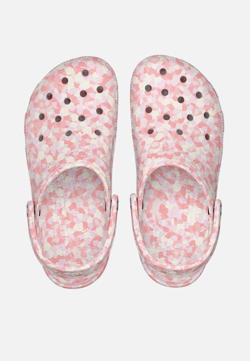 Crocs - Classic Confetti Clog - Pink Milk/Multi