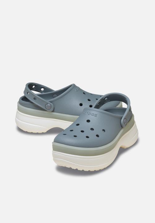Crocs - Classic Frosted Stacked Clog - Concrete
