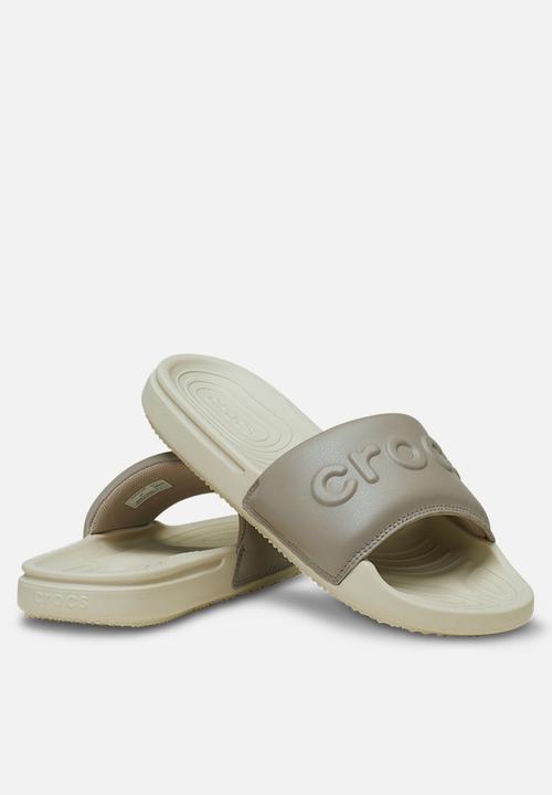 Crocs - Crocs All Day Slide W - Bone/Taupe