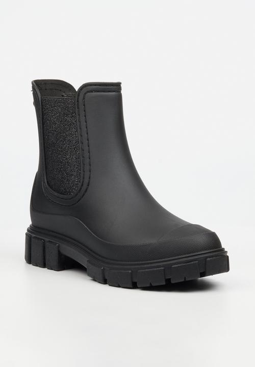 Viabeach - Dew 1 chelsea rain boot - black
