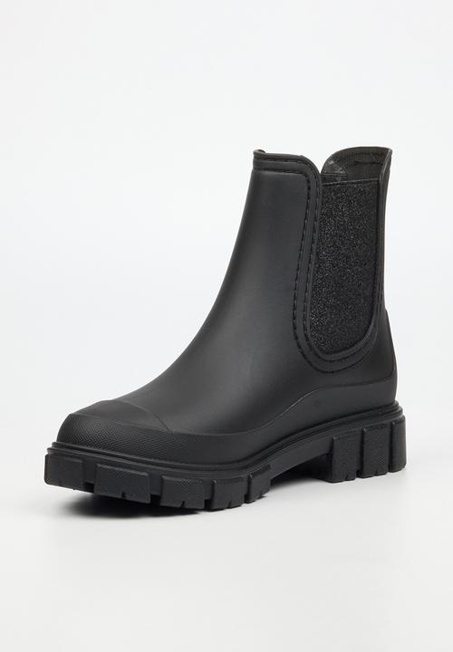 Viabeach - Dew 1 chelsea rain boot - black