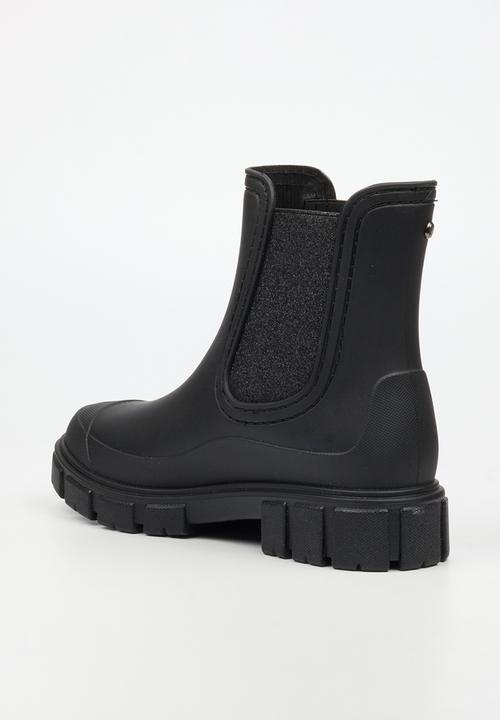 Viabeach - Dew 1 chelsea rain boot - black