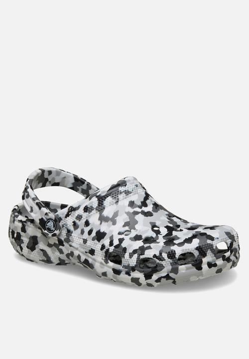 Crocs - Classic Confetti Clog - Black/White