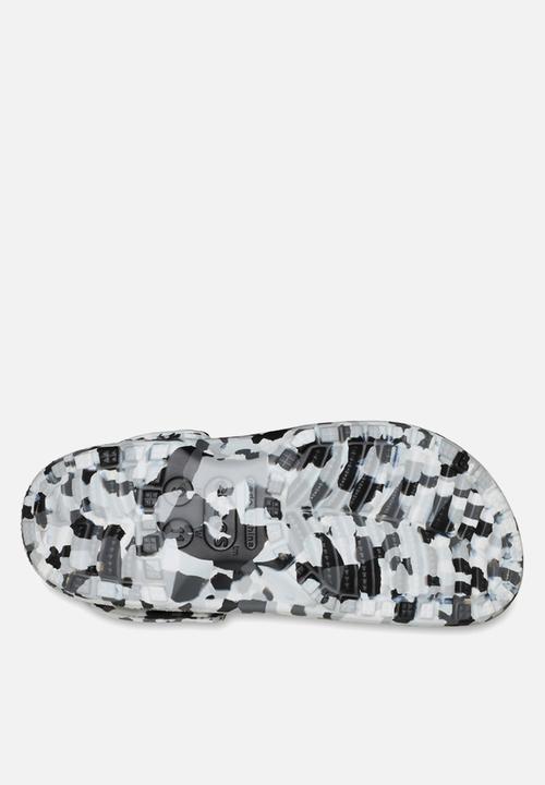 Crocs - Classic Confetti Clog - Black/White