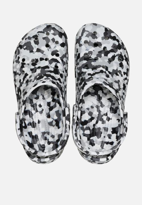 Crocs - Classic Confetti Clog - Black/White