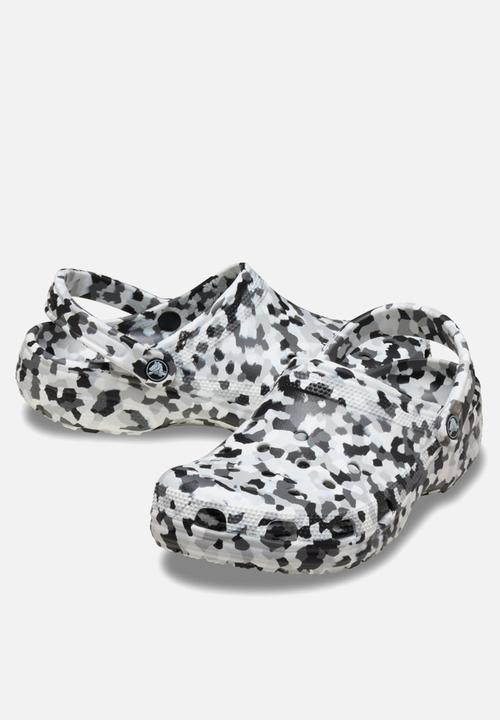 Crocs - Classic Confetti Clog - Black/White