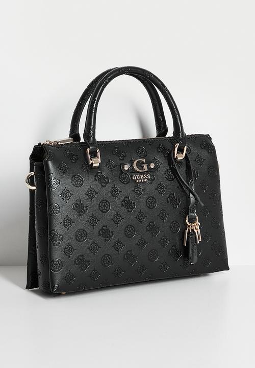 GUESS - Dita Multi Comp Satchel - Black