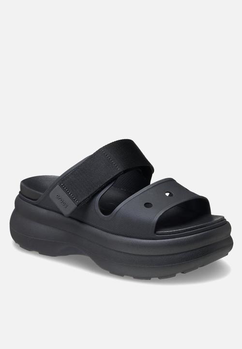 Crocs - Soho two strap sandal slide - black