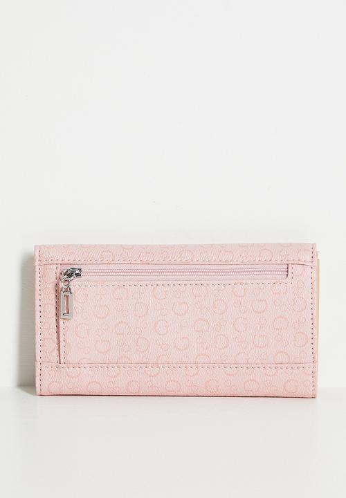 GUESS - Abbas Slg Slim Clutch - Rose