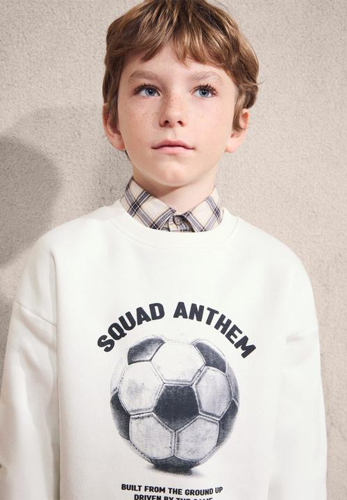 MANGO - Sweatshirt DBALL - Natural