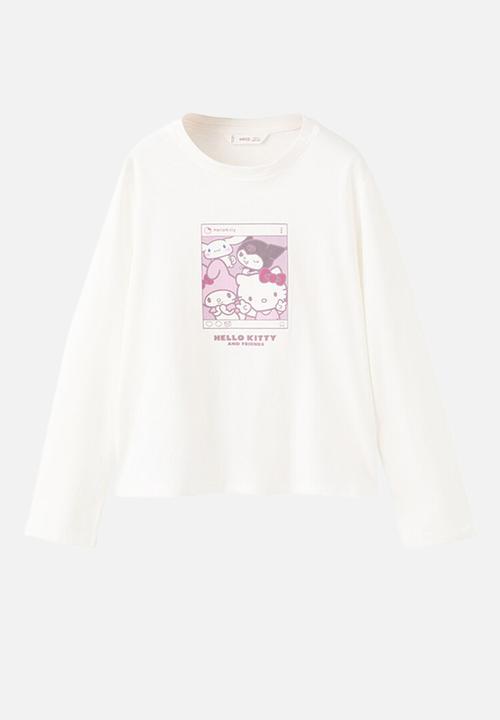 MANGO - Camiseta - Natural