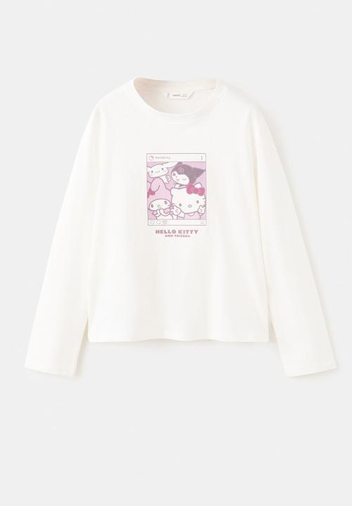 MANGO - Camiseta - Natural