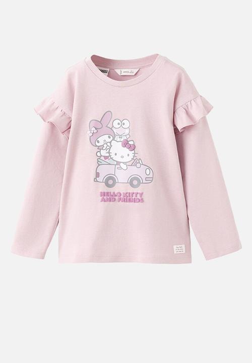 MANGO - Camiseta - Pink
