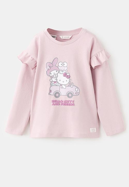 MANGO - Camiseta - Pink