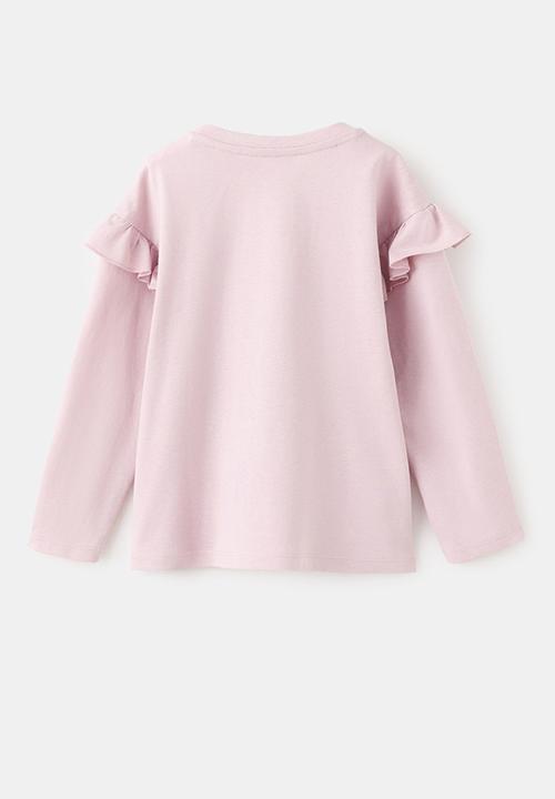 MANGO - Camiseta - Pink
