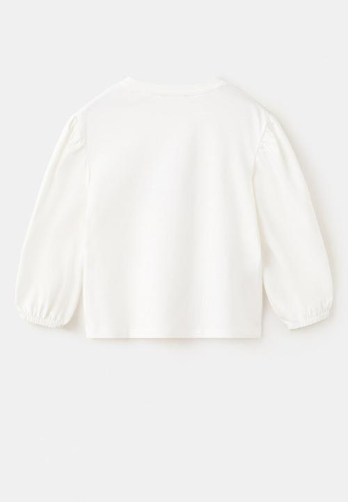 MANGO - Camiseta - Natural