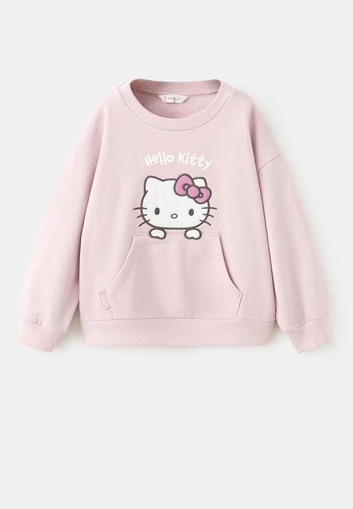 MANGO - SWEATSHIRT HKKITTY - medium pink