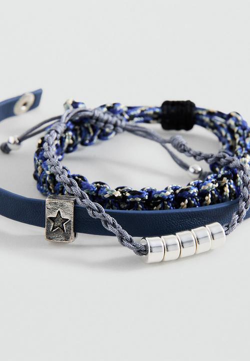 MANGO - Pulsera - Navy