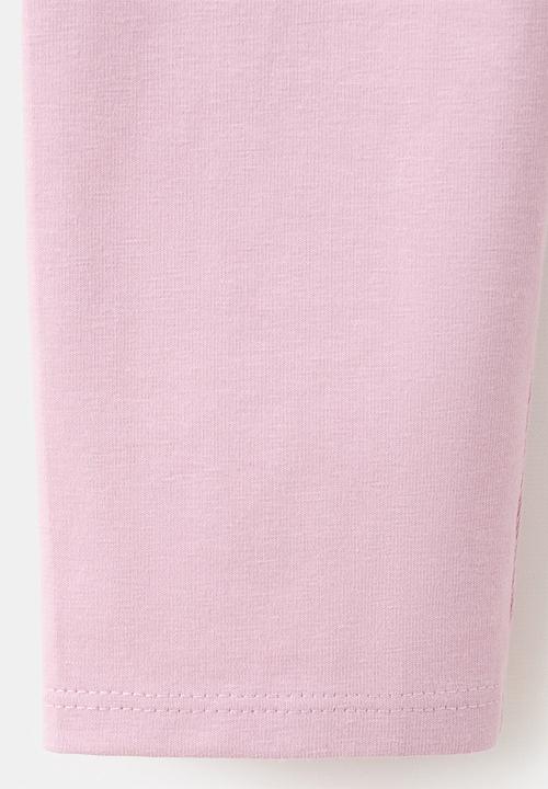 MANGO - Leggings - Pink