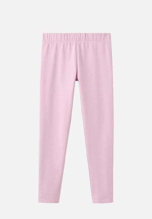 MANGO - Leggings - Pink