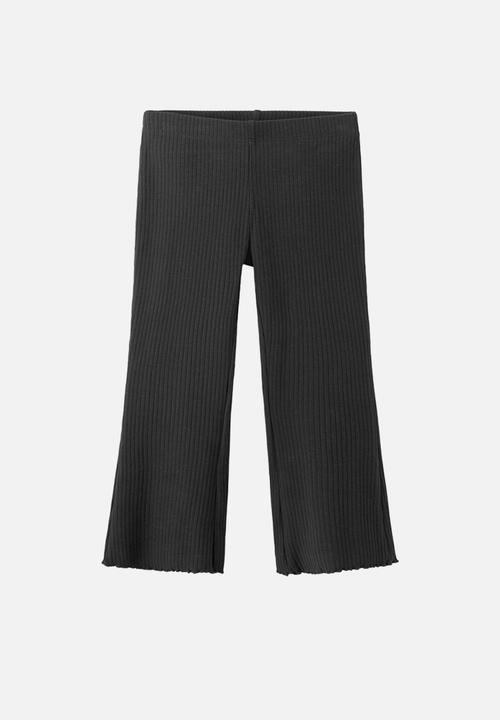MANGO - Flared Leggings - black