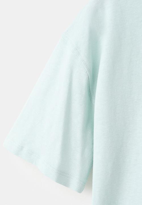 MANGO - Camiseta - Turquoise / Aqua