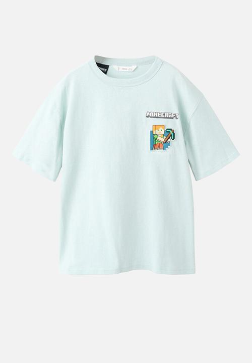 MANGO - Camiseta - Turquoise / Aqua