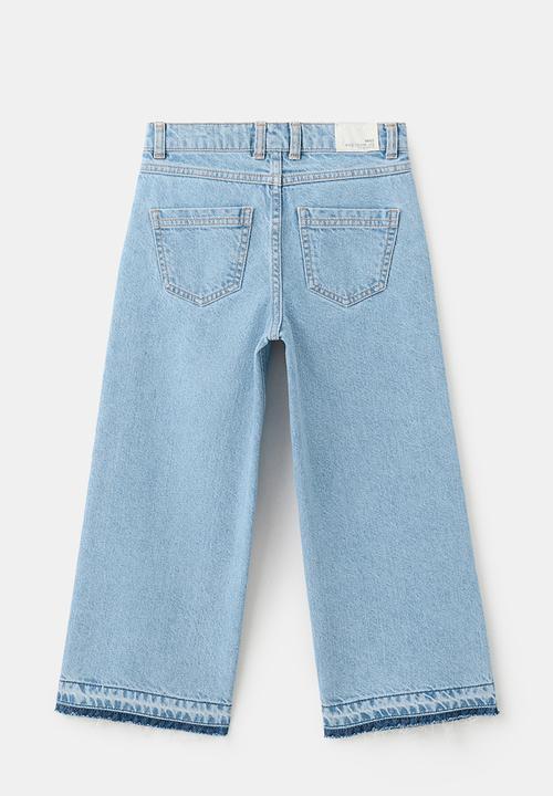 MANGO - Jeans CULOTTE1 - Open Blue
