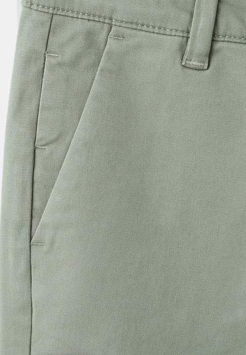 MANGO - Pantalon - Beige/Khaki