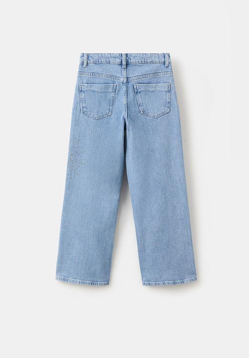 MANGO - Jeans ANABEL - Open Blue