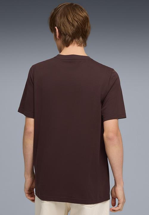 PUMA - ESS Small No.1 Logo centered Tee - Chocolate Brown