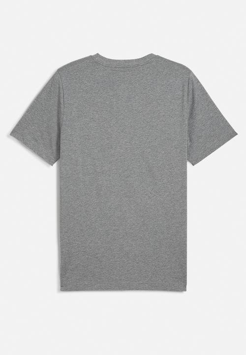 PUMA - ESS No. 1 Logo Tee M - Medium Gray Heather