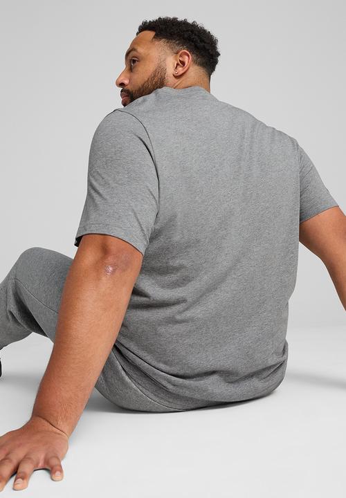 PUMA - ESS No. 1 Logo Tee M - Medium Gray Heather