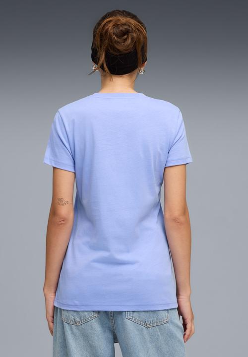 PUMA - Plus Ess No. 1 Logo Tee (S) Intense Lavender - Intense Lavender