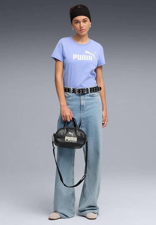 PUMA - Plus Ess No. 1 Logo Tee (S) Intense Lavender - Intense Lavender