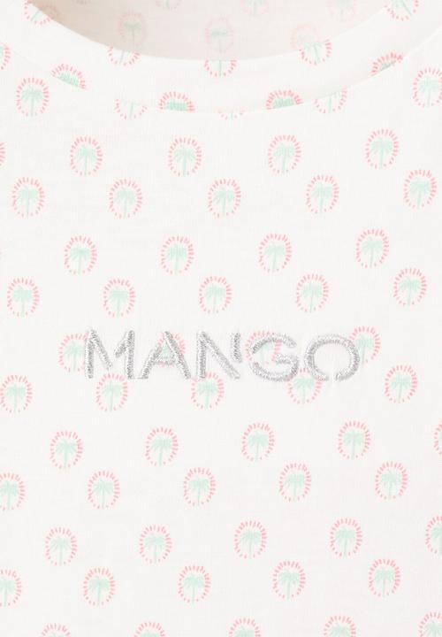 MANGO - Camiseta - Natural