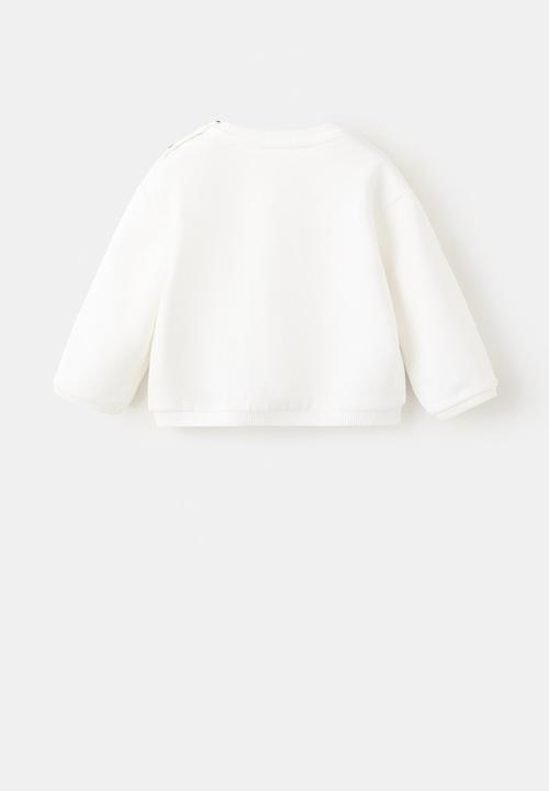 MANGO - Sweatshirt GIRAFFE - Natural