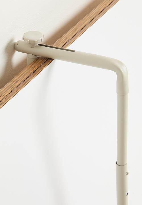 H&S - Luna Wall/Balcony Shelf - Grey