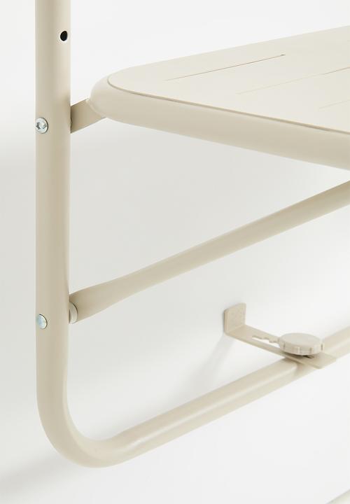H&S - Luna Wall/Balcony Shelf - Grey
