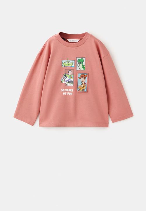 MANGO - T-Shirt TOYFUN - Medium Orange