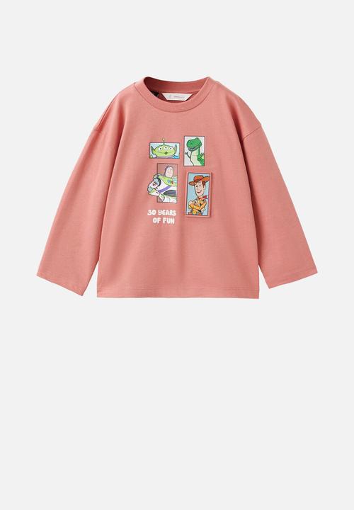 MANGO - T-Shirt TOYFUN - Medium Orange
