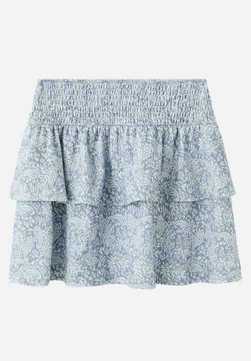 MANGO - Skirt cuteset - Medium Blue