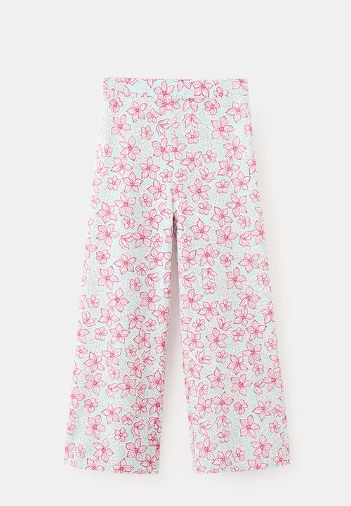MANGO - Pantalon - Turquoise & Aqua
