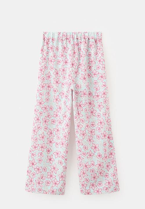 MANGO - Pantalon - Turquoise & Aqua
