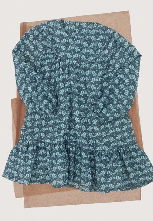 MANGO - Dress ramita - Bright Green